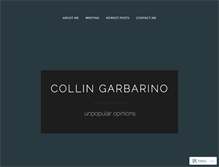 Tablet Screenshot of collingarbarino.com